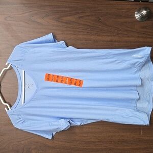 Head Size XXL Light Blue V-Neck T-Shirt